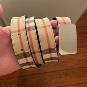 Authentic Burberry belt